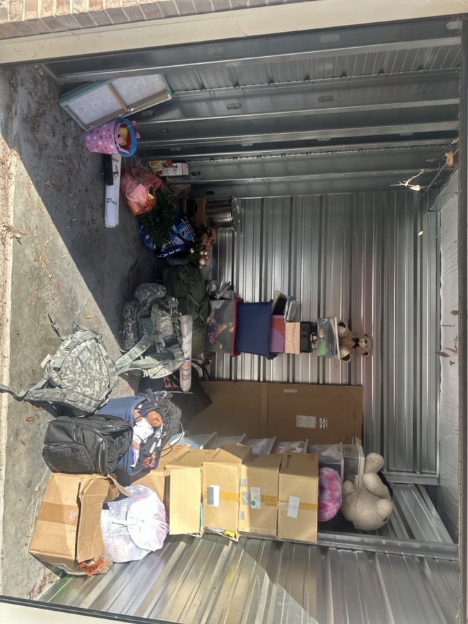 10 x 10 storage unit in Fayetteville, GA