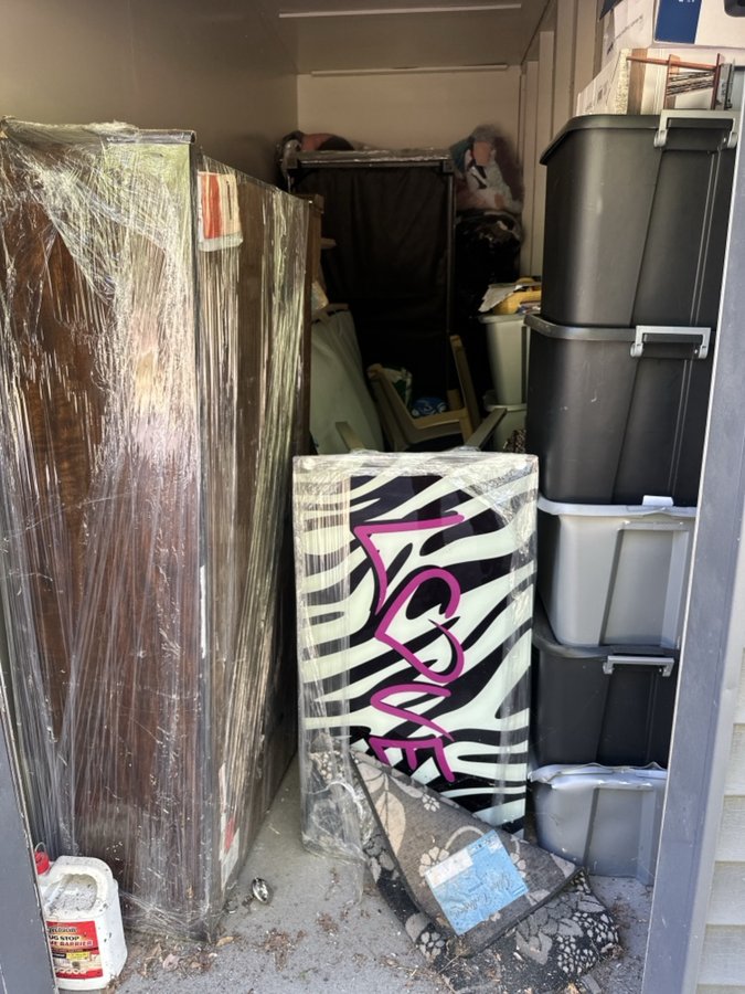 6 x 17 storage unit in Fayetteville, GA