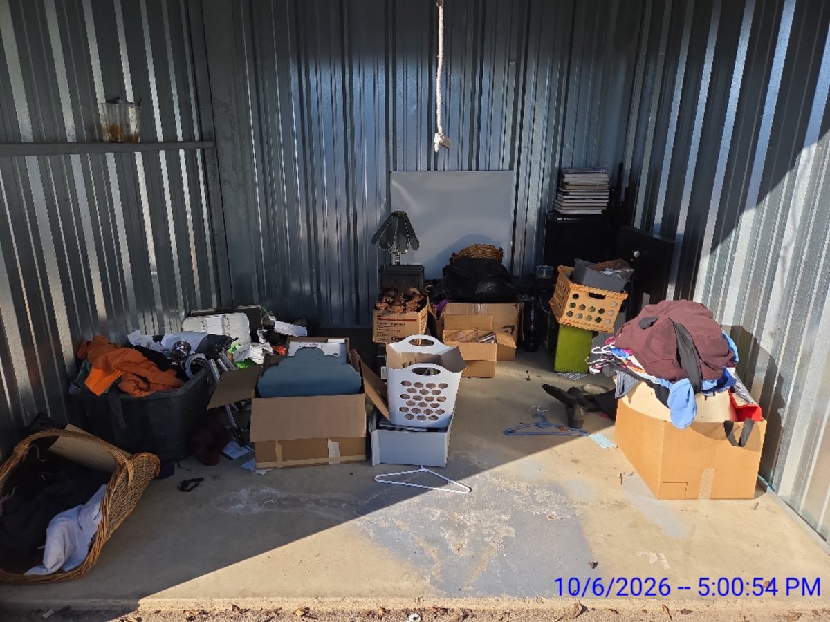 10 x 10 storage unit in Crawfordsville, IN