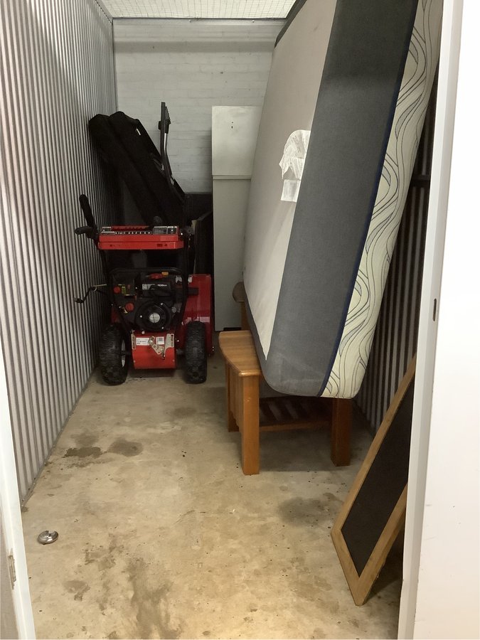 5 x 15 storage unit in New Bedford, MA