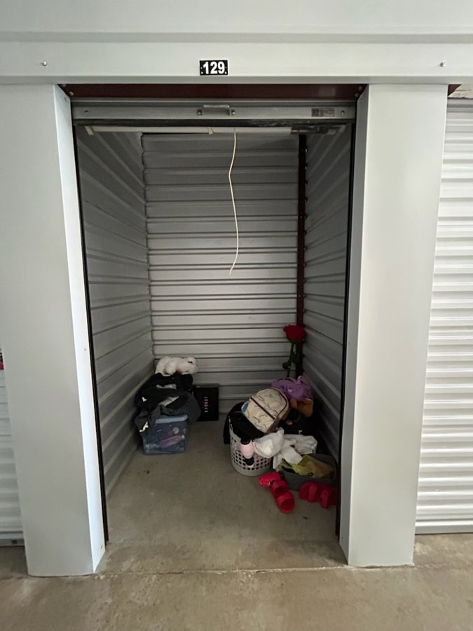 5 x 5 storage unit in Terrell, TX