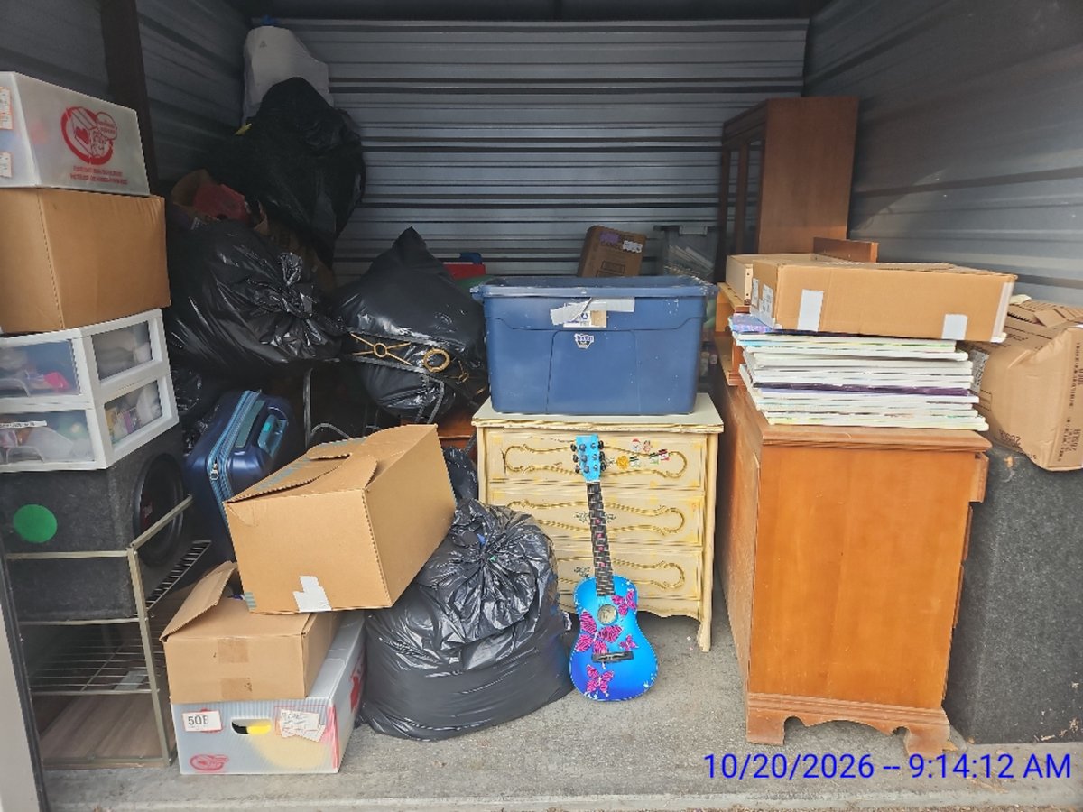 10 x 10 storage unit in Madison, IN