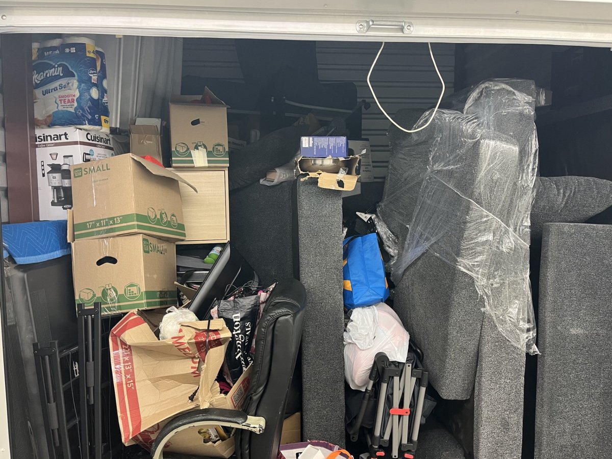 10 x 10 storage unit in Houston, TX