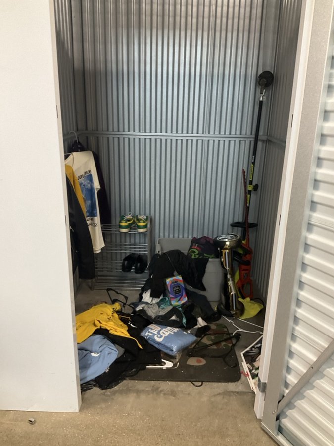 5 x 5 storage unit in St Paul, MN