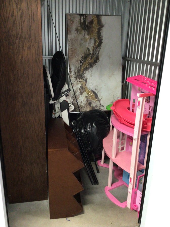 5 x 5 storage unit in Houston, TX