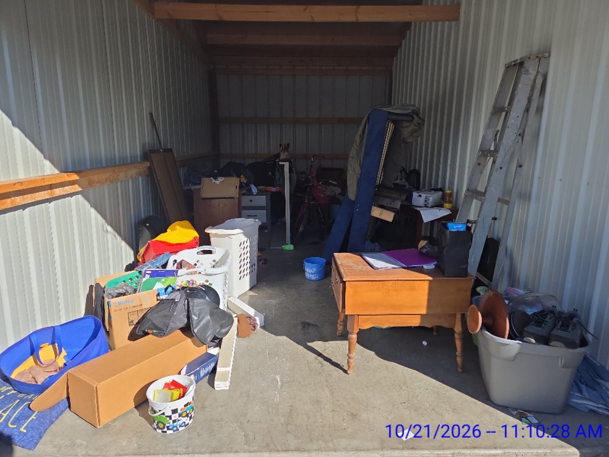 10 x 20 storage unit in Washington, IN