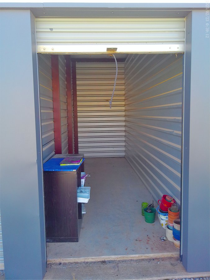 5 x 15 storage unit in Kingfisher, OK