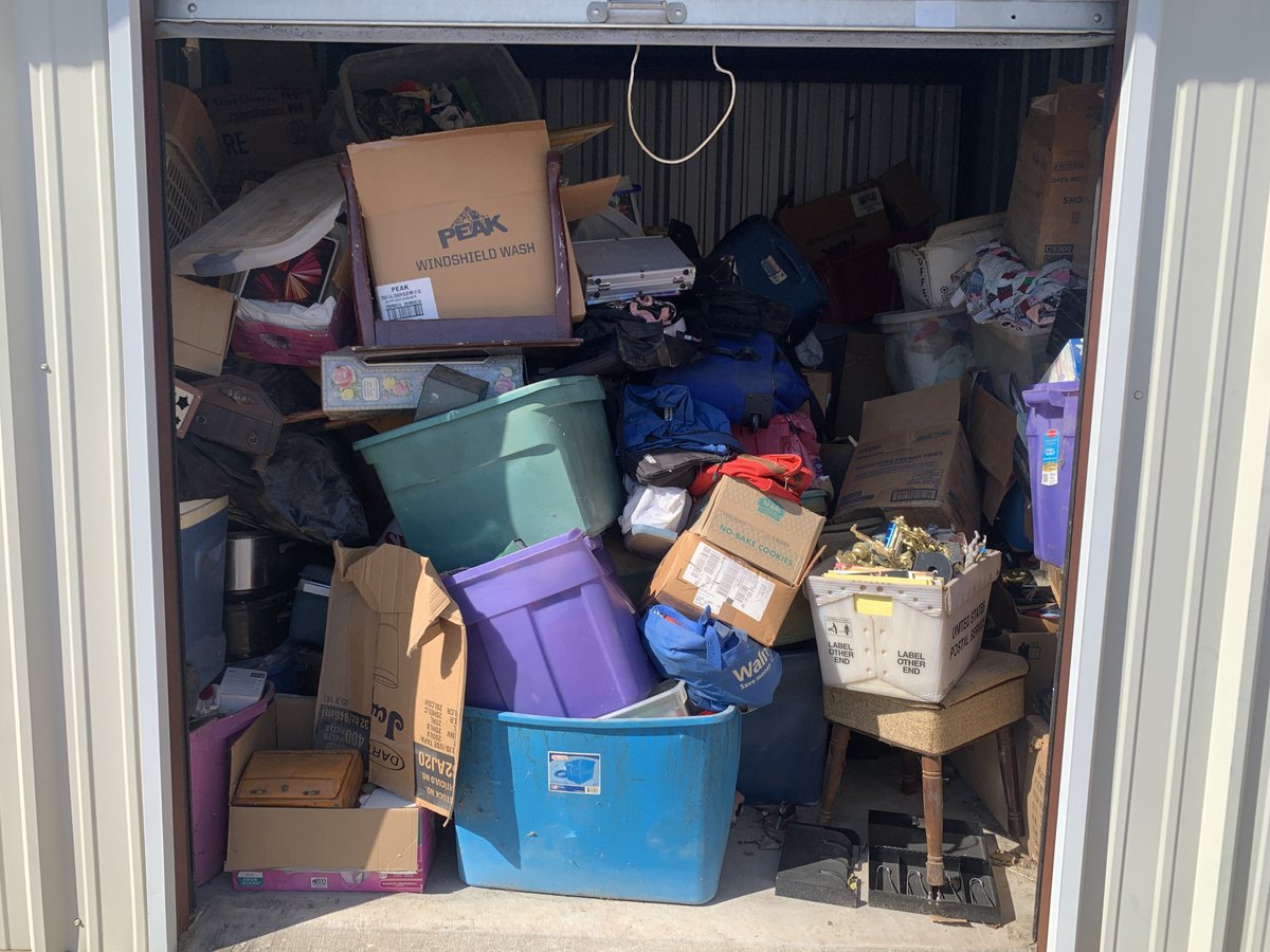 10 x 10 storage unit in Hillsboro, TX