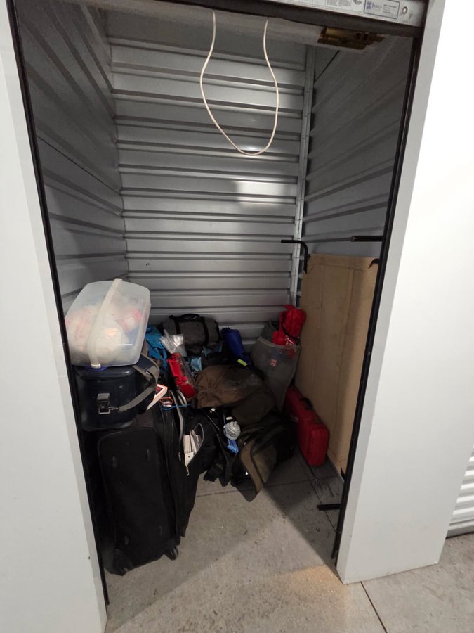 5 x 5 storage unit in Reno, NV