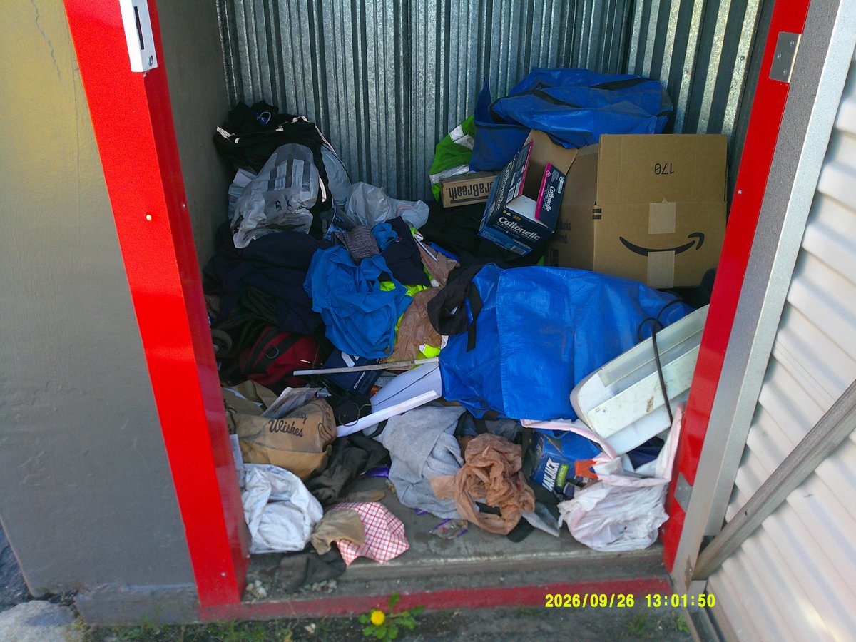 5 x 5 storage unit in Murray, UT