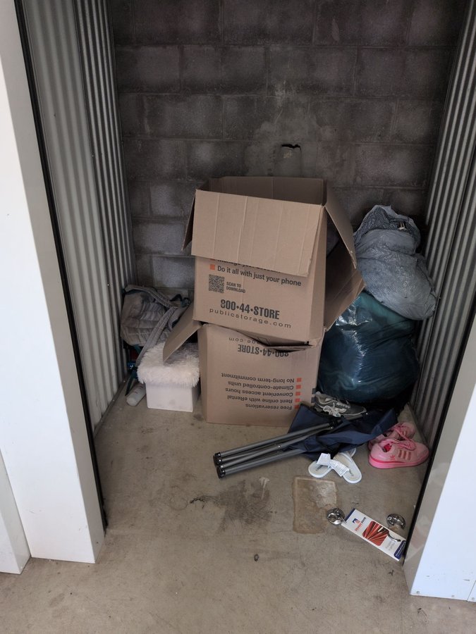 5 x 5 storage unit in Southfield, MI