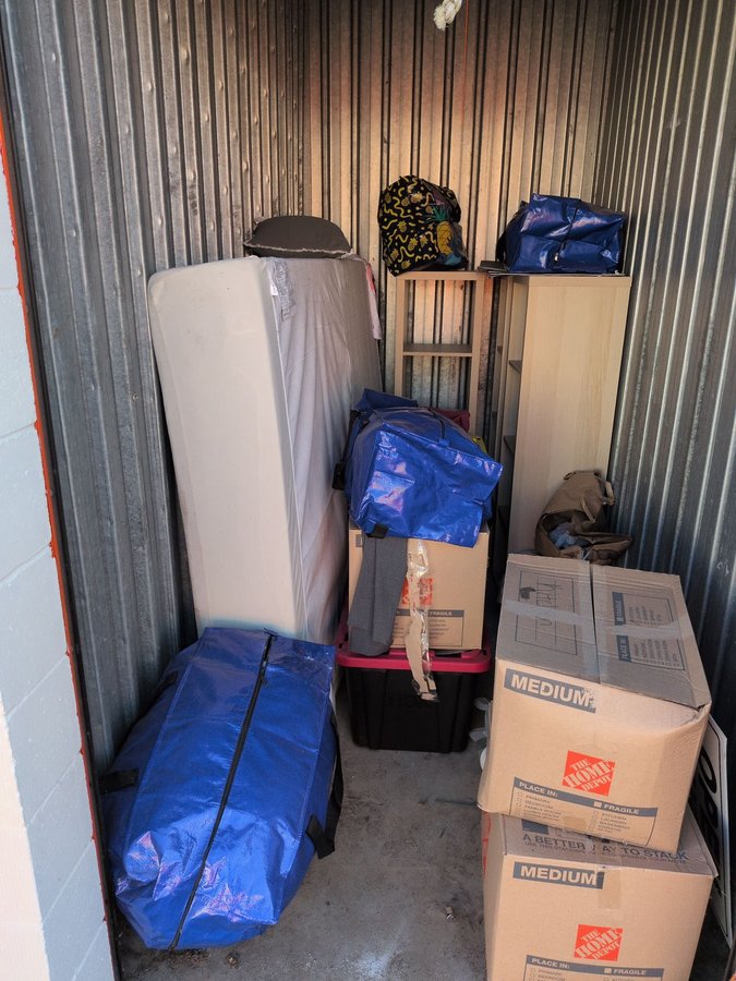 5 x 10 storage unit in Southfield, MI