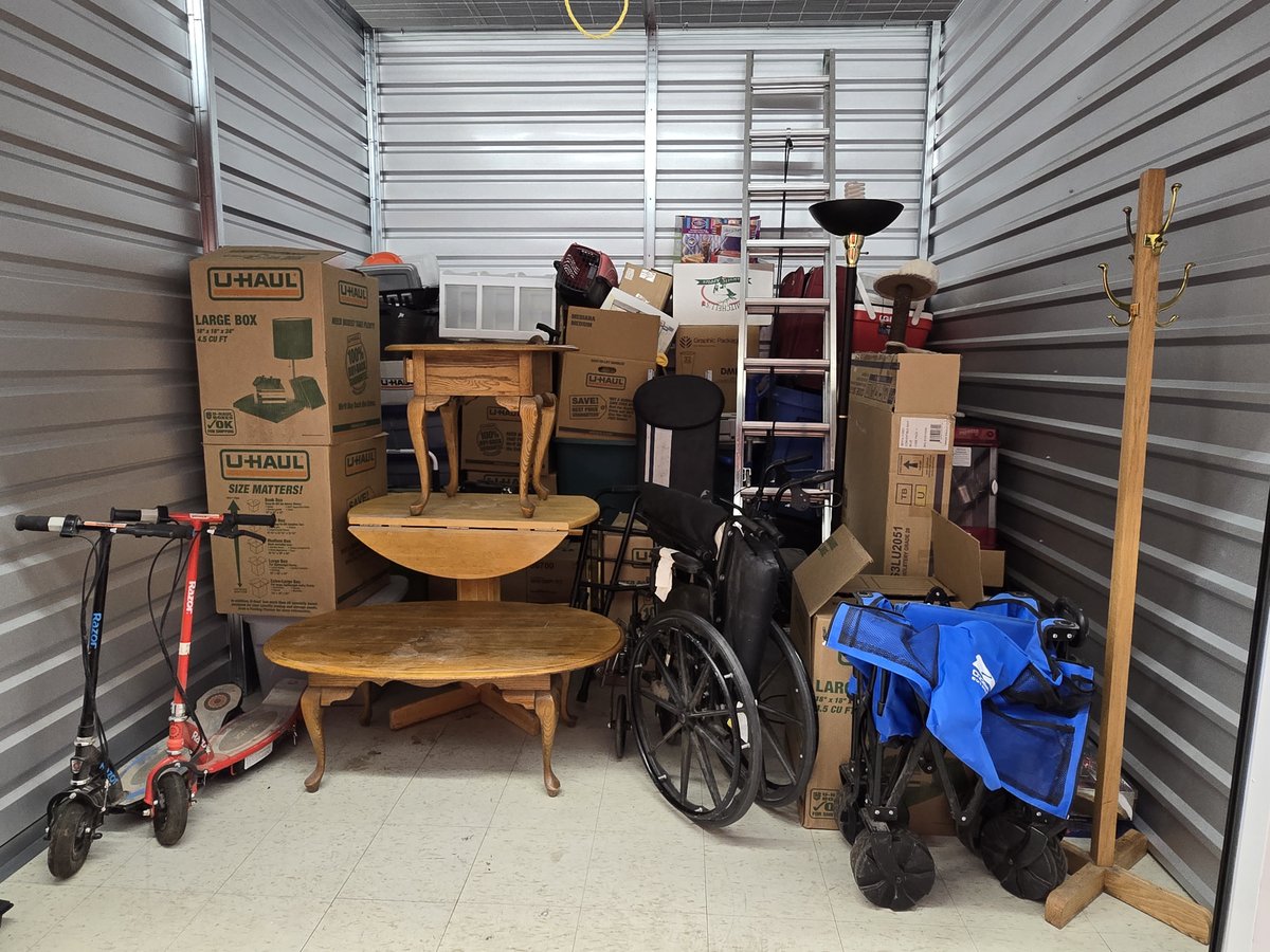 10 x 10 storage unit in Pocatello, ID