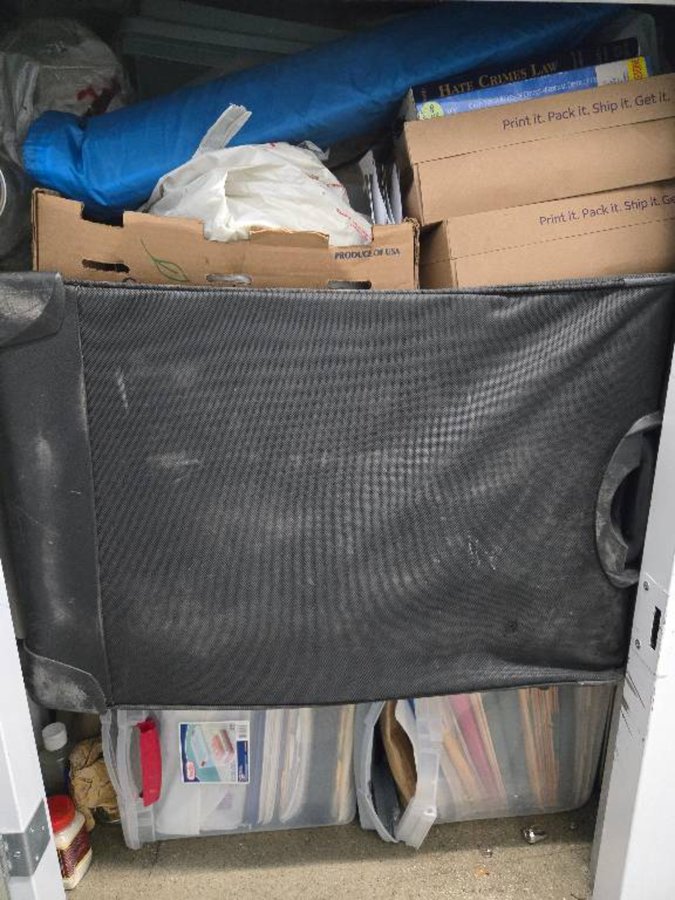 3 x 3 storage unit in San Jose, CA