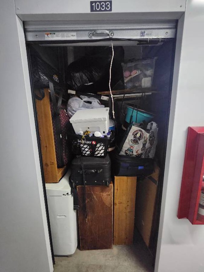 5 x 5 storage unit in Vallejo, CA