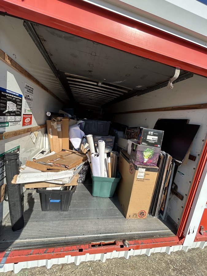 7 x 24 storage unit in Plano, TX