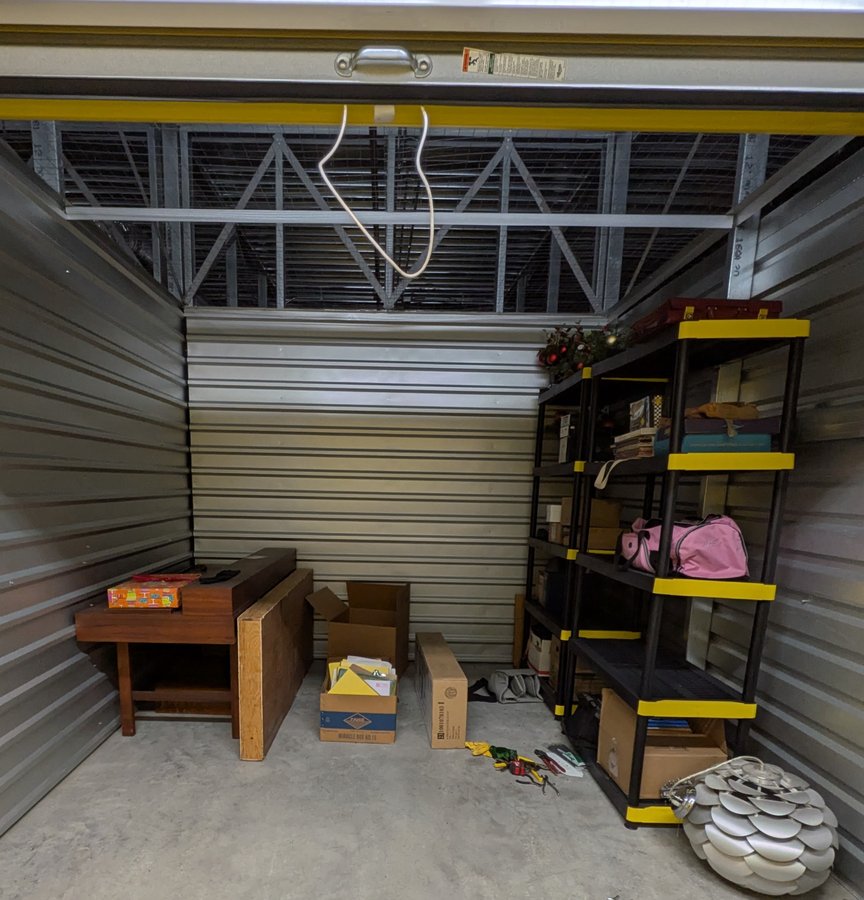 10 x 10 storage unit in Charlotte, NC