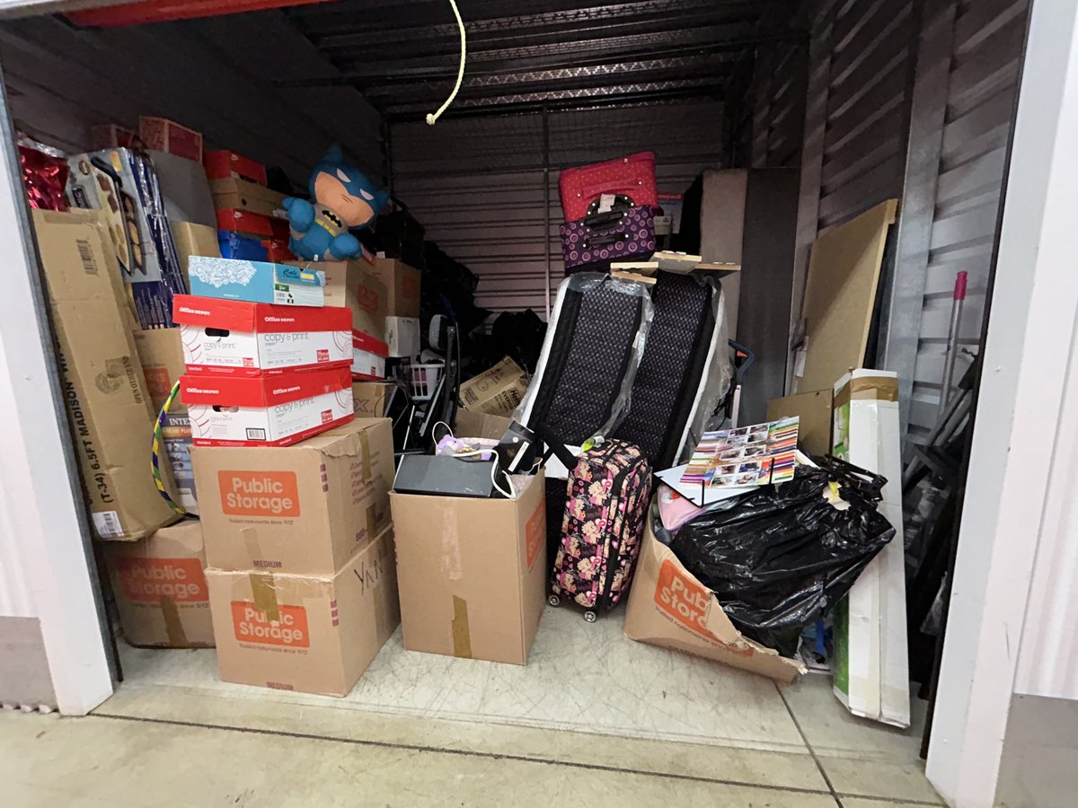 10 x 10 storage unit in Plano, TX