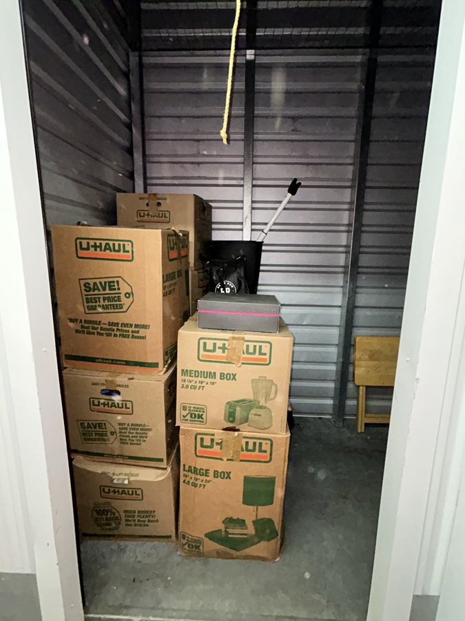 5 x 10 storage unit in Plano, TX