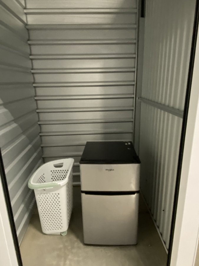 5 x 5 storage unit in Huntsville, AL
