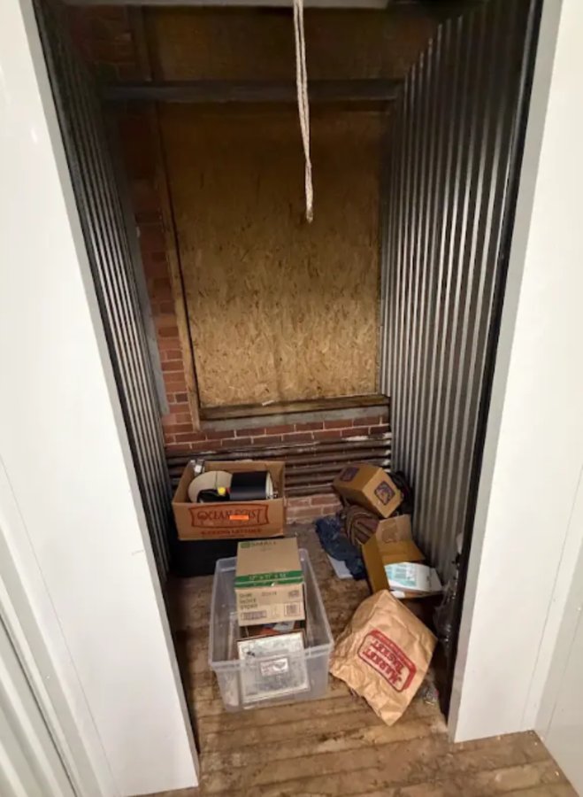5 x 5 storage unit in Haverhill, MA