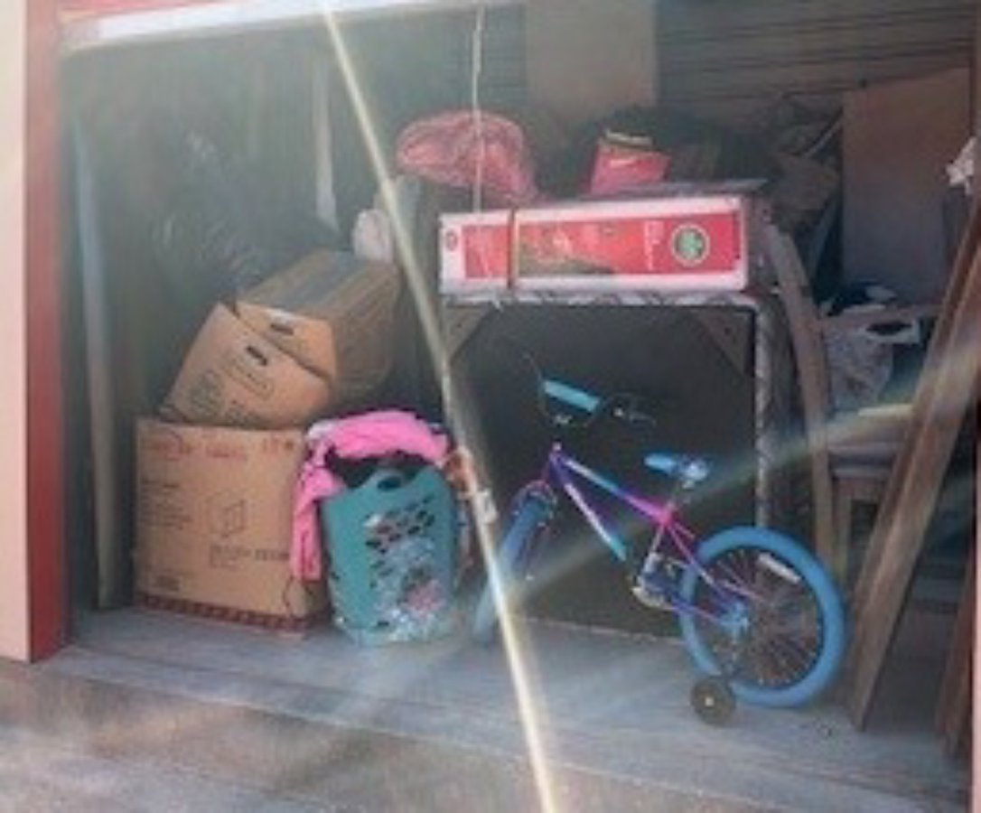 10 x 10 storage unit in Augusta, GA