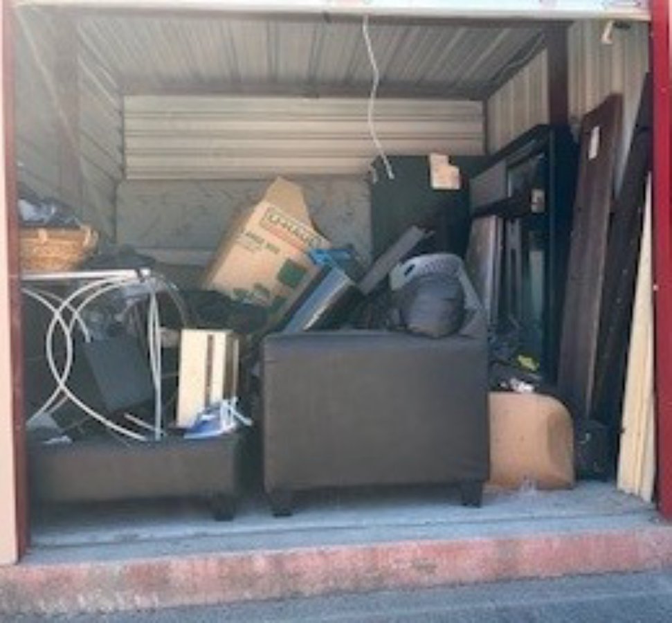 10 x 10 storage unit in Augusta, GA