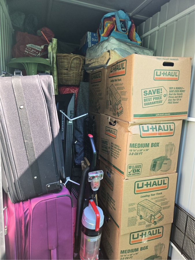5 x 8 storage unit in Snellville, GA
