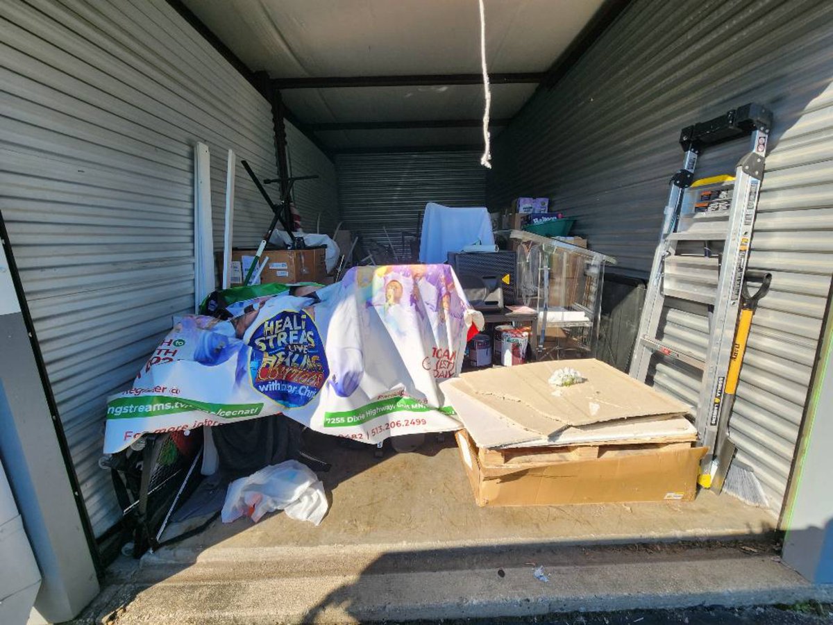 10 x 20 storage unit in Fairfield, OH