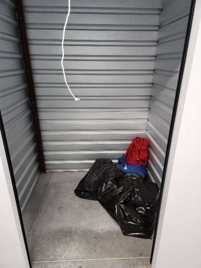 5 x 5 storage unit in Tulsa, OK