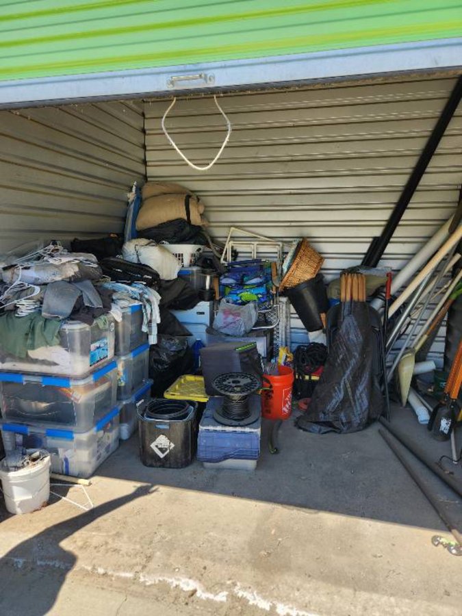 10 x 10 storage unit in Wildomar, CA