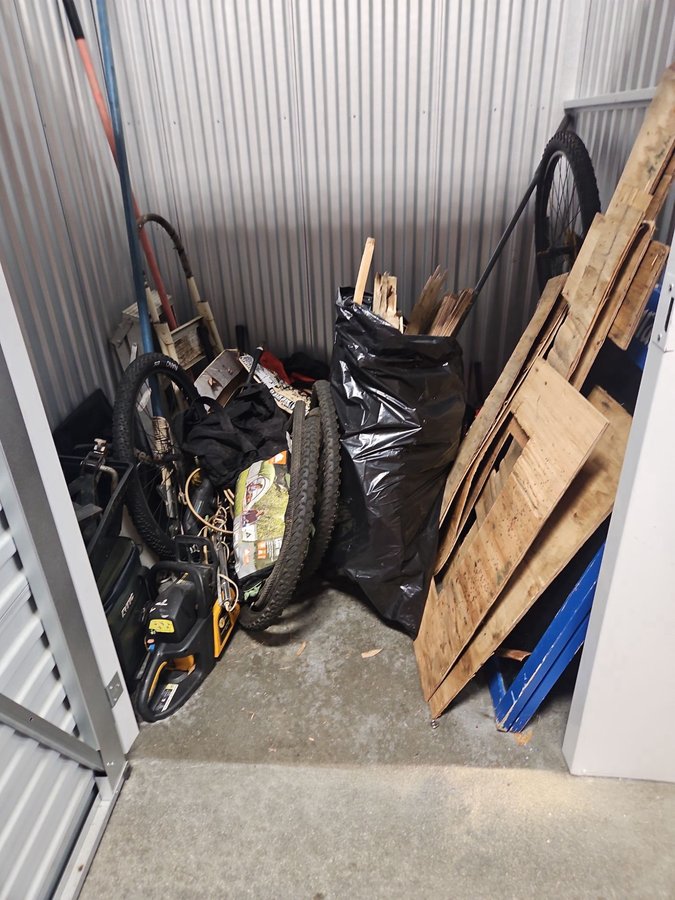 5 x 5 storage unit in Raleigh, NC