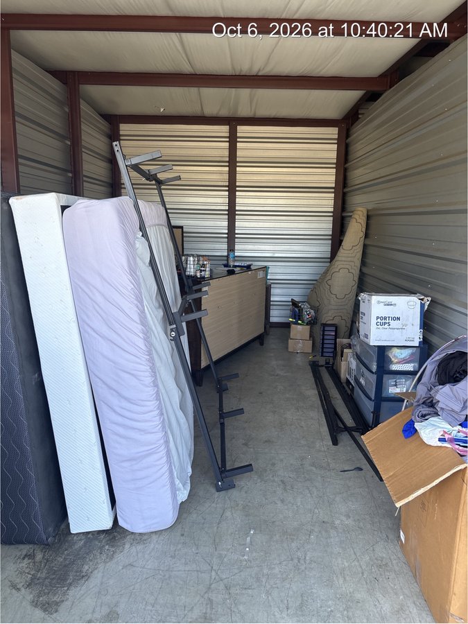 10 x 20 storage unit in Tuscaloosa, AL