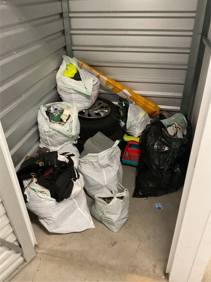 5 x 5 storage unit in San Diego, CA
