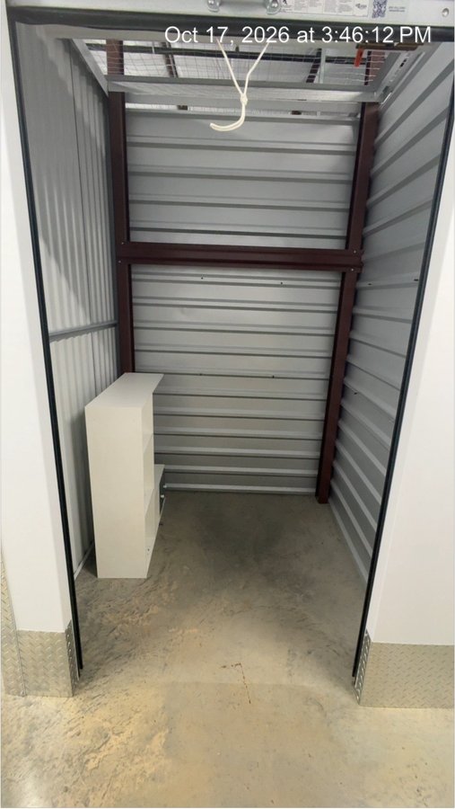 5 x 5 storage unit in Tuscaloosa, AL