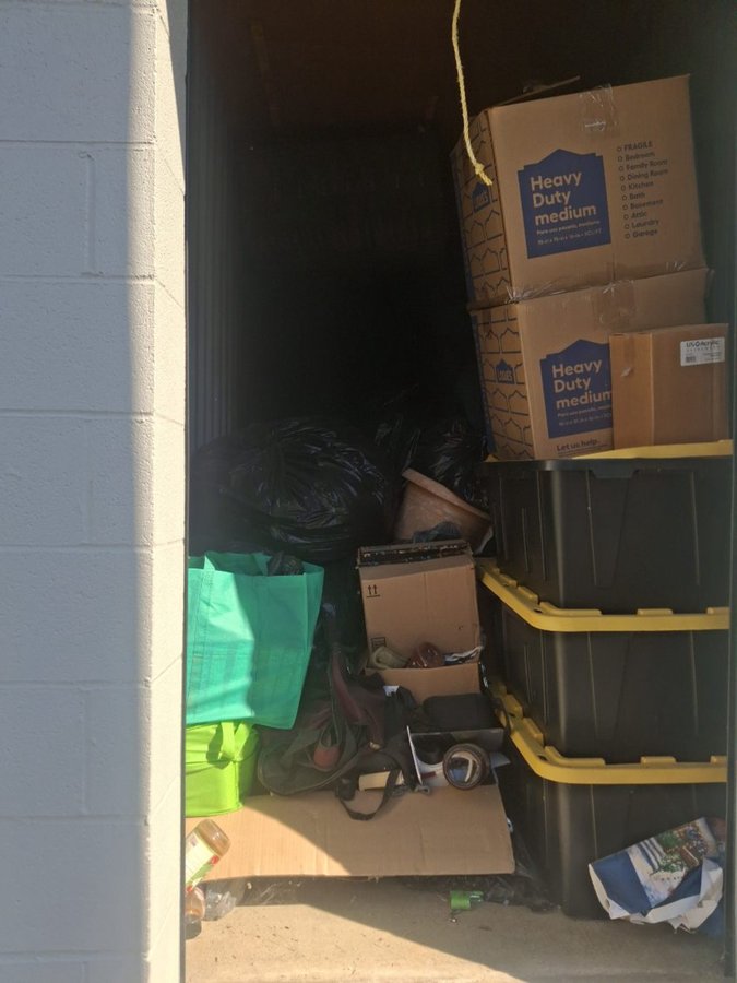 5 x 10 storage unit in Rock Hill, SC