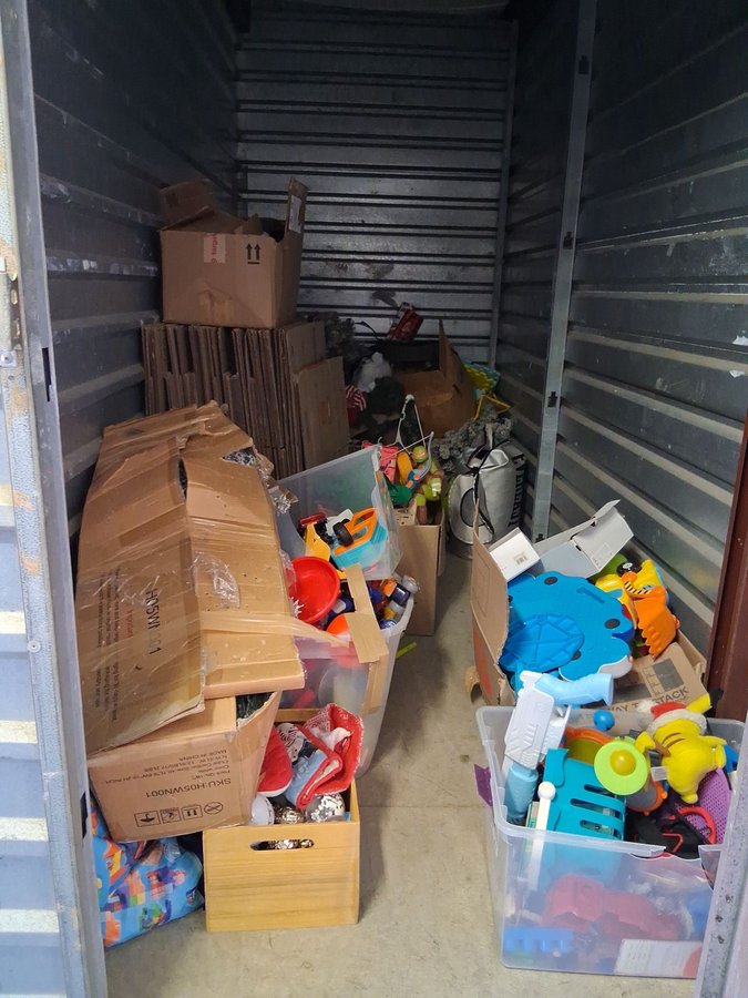 5 x 12 storage unit in Milton, GA
