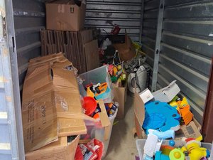 5 x 12 storage unit in Milton, GA