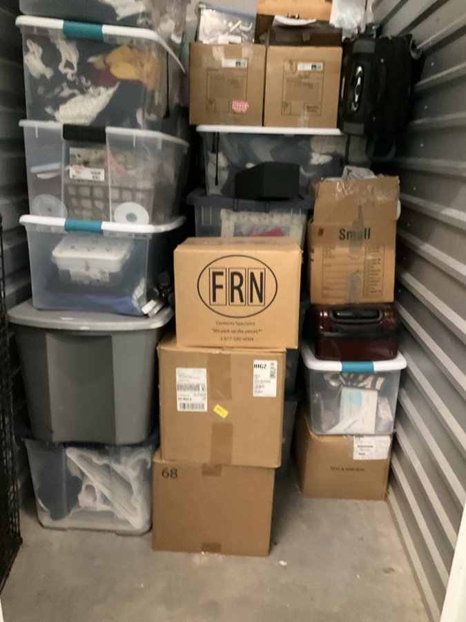 5 x 10 storage unit in Roswell, GA