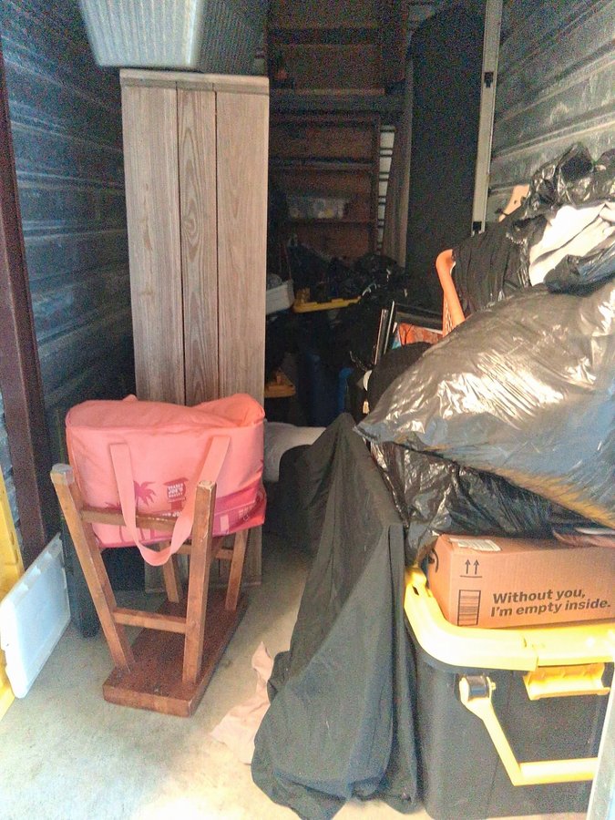5 x 12 storage unit in Milton, GA
