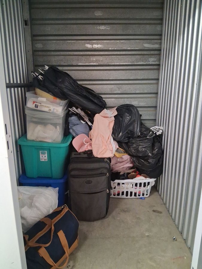 5 x 5 storage unit in Milton, GA