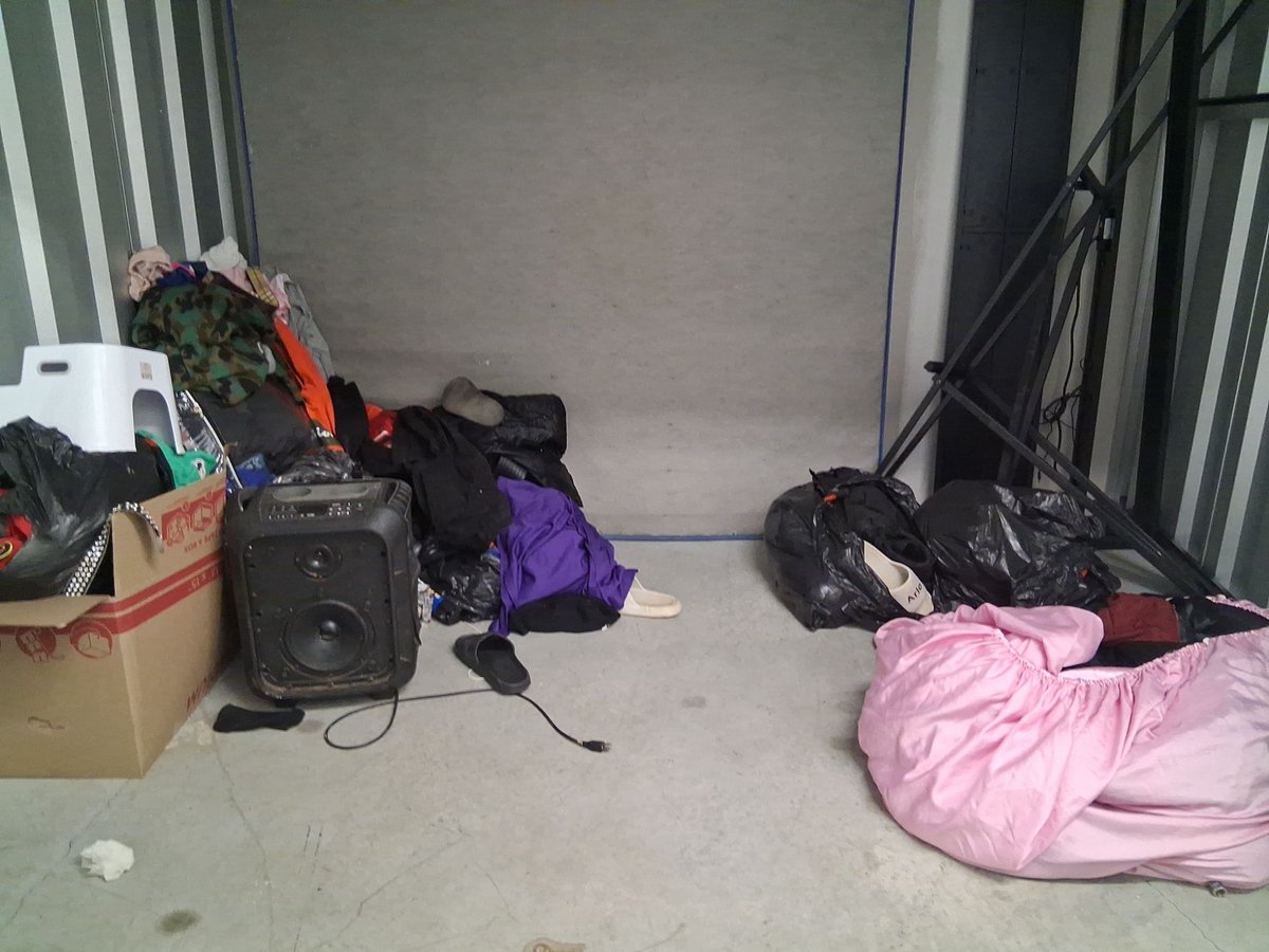 10 x 7 storage unit in Roswell, GA