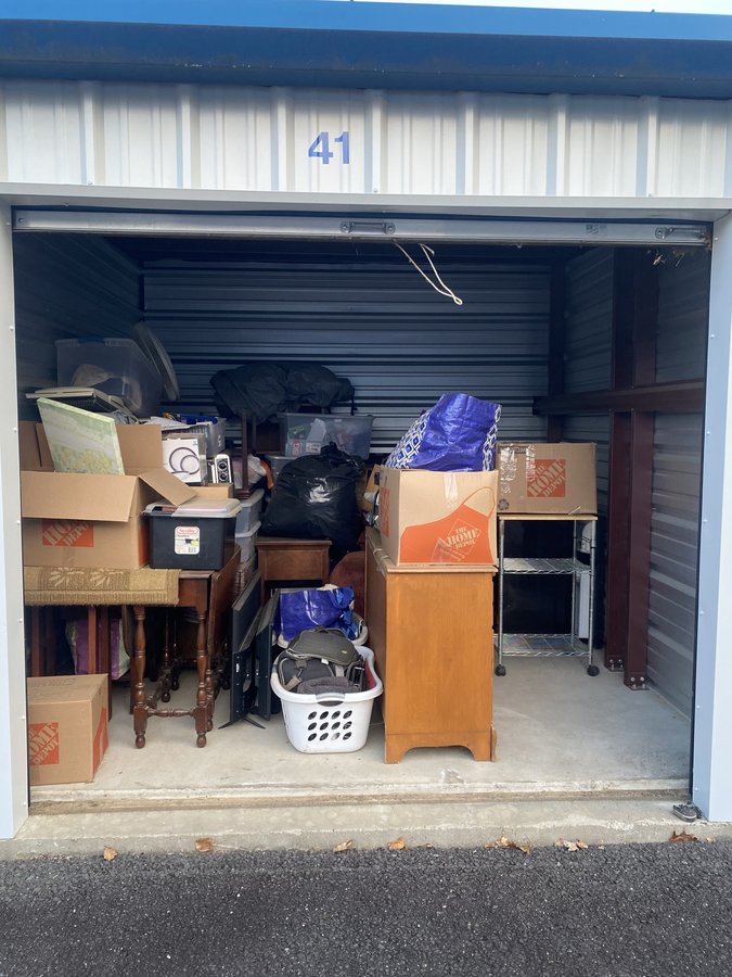 10 x 10 storage unit in Montague, MA