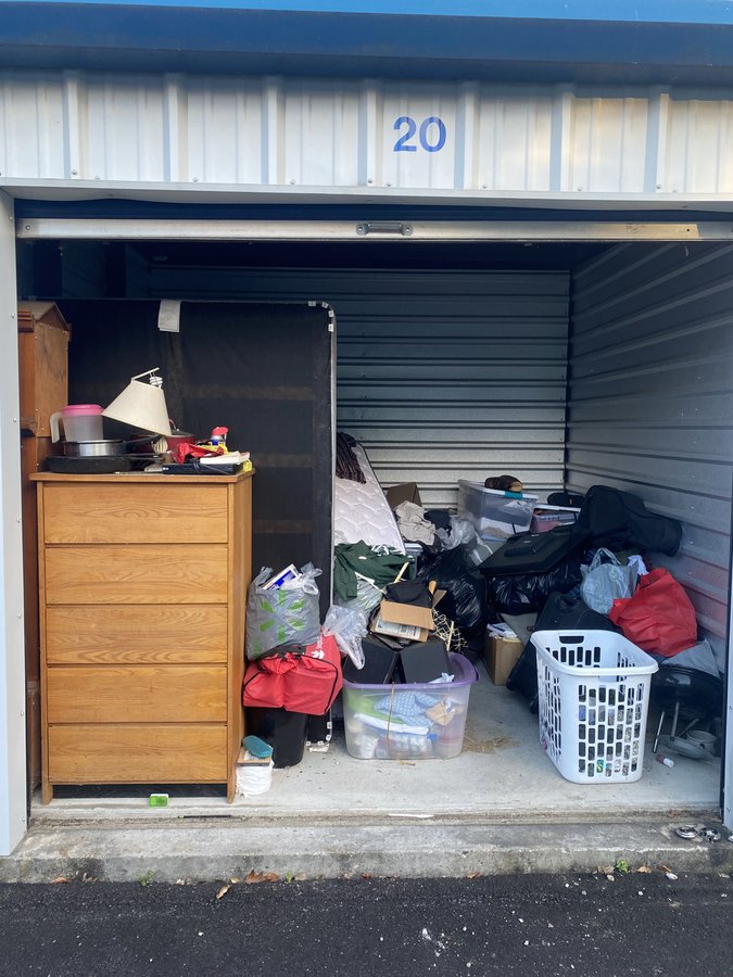 10 x 10 storage unit in Montague, MA