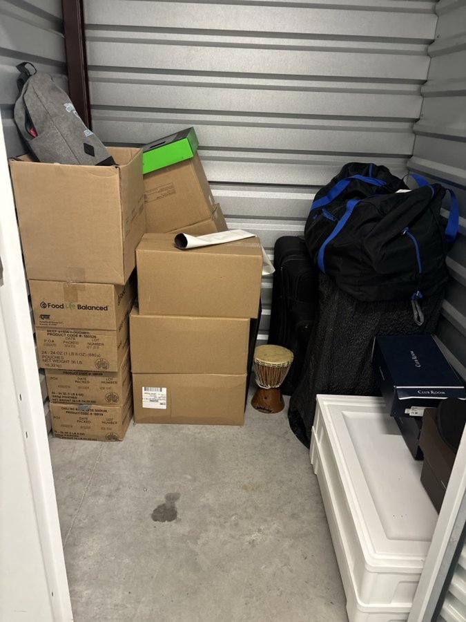 5 x 5 storage unit in Orlando, FL