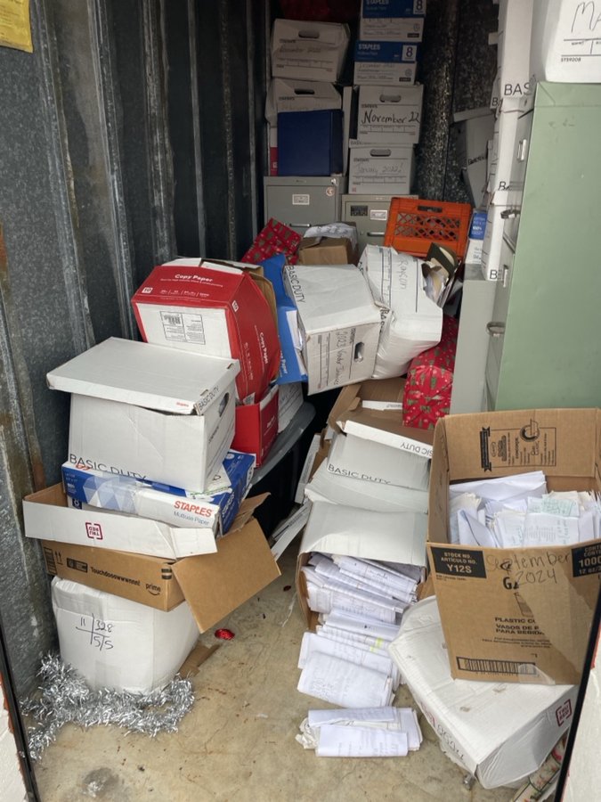 5 x 10 storage unit in Southampton, PA