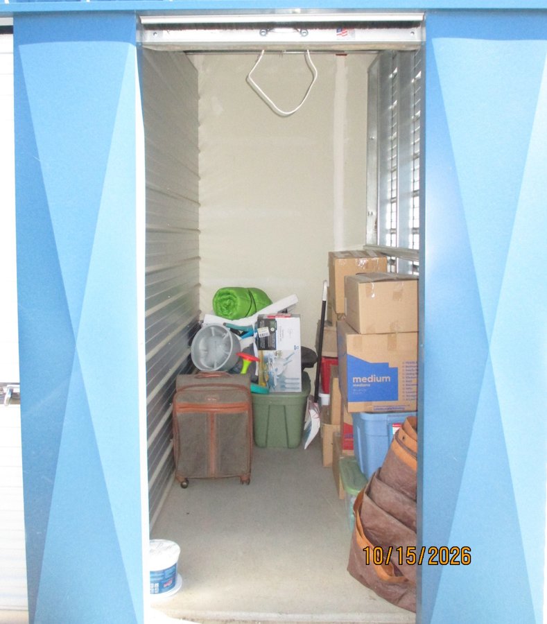 5 x 10 storage unit in Medical Lake, WA