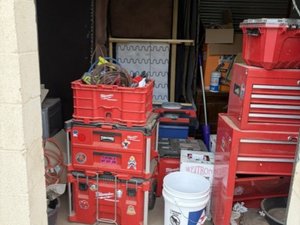 9 x 10 storage unit in Lubbock, TX