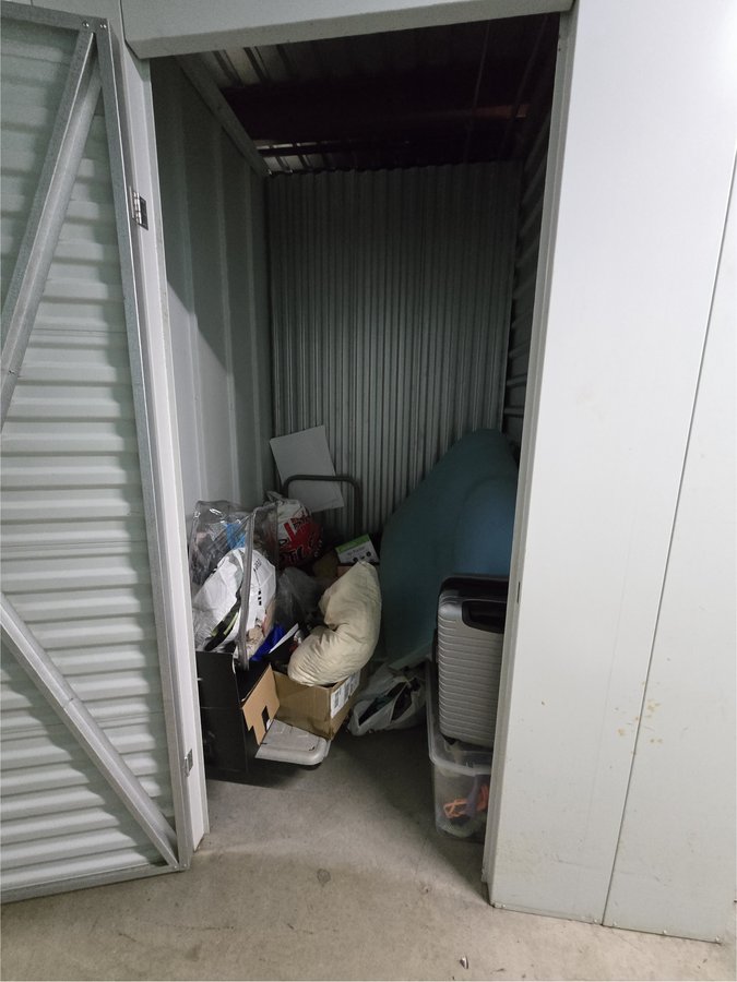 5 x 5 storage unit in Alpharetta, GA