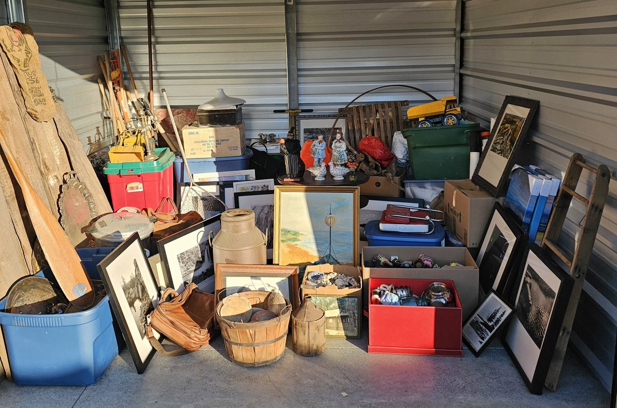 10 x 10 storage unit in Augusta, ME